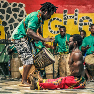 African drumming and dance in Ghana