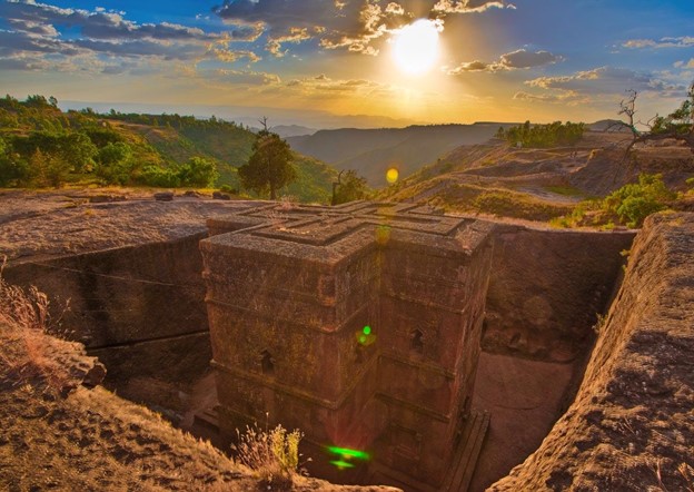Church of St. George in Ethiopia