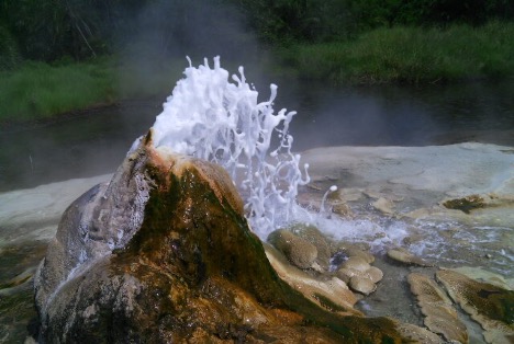 A hotspring