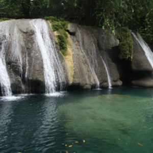 Reach Falls in Jamaica
